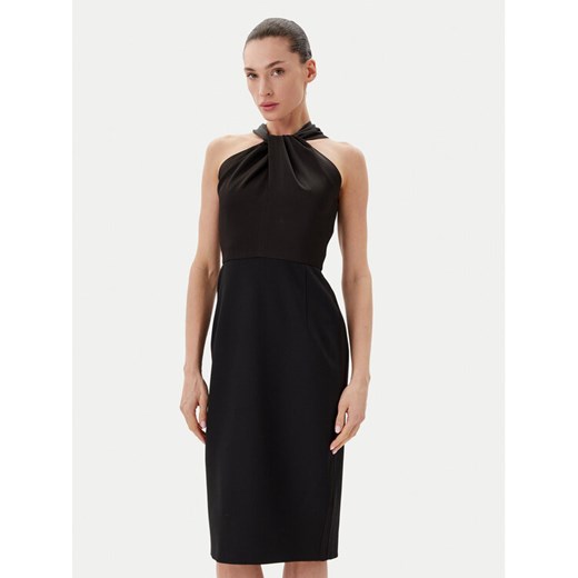 BOSS Sukienka koktajlowa Datinar 50538291 Czarny Slim Fit ze sklepu MODIVO w kategorii Sukienki - zdjęcie 182723311