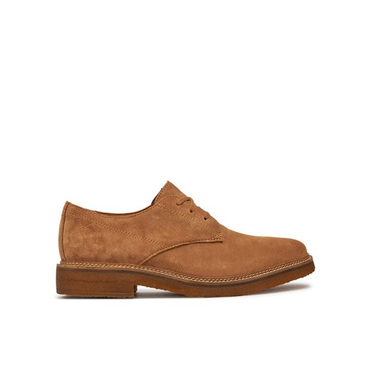 Clarks Półbuty Clarkdalederby 26176108 Brązowy ze sklepu MODIVO w kategorii Półbuty męskie - zdjęcie 182723320