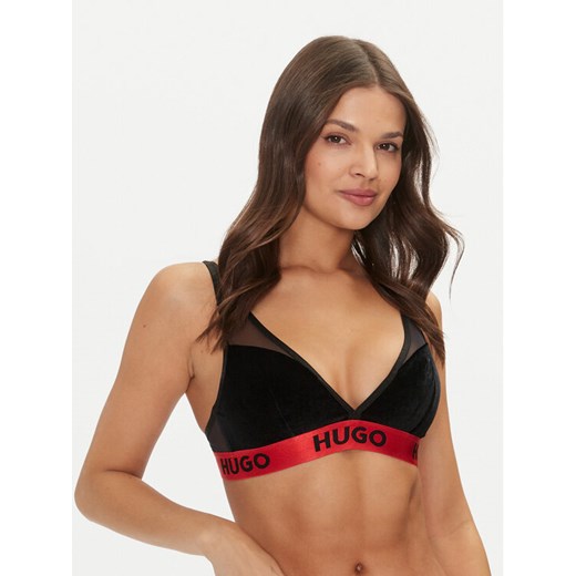 Hugo Biustonosz braletka Velvet 50527137 Czarny ze sklepu MODIVO w kategorii Biustonosze - zdjęcie 182723330