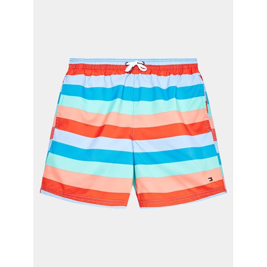 Tommy Hilfiger Szorty kąpielowe UB0UB00484 Kolorowy Regular Fit Tommy Hilfiger 12_14Y MODIVO