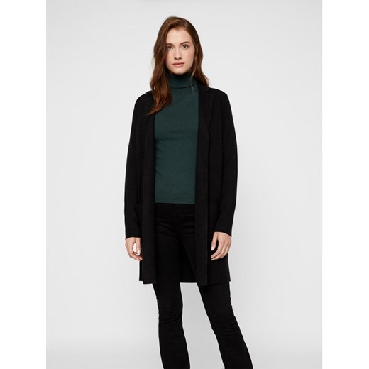 Vero Moda Kardigan 10215659 Czarny Regular Fit ze sklepu MODIVO w kategorii Swetry damskie - zdjęcie 182723424