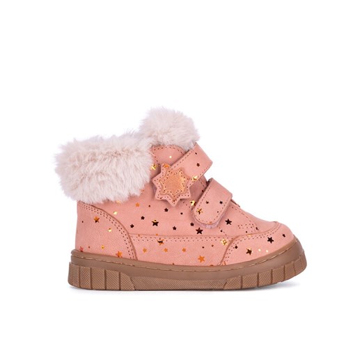 Lasocki Kids Botki BEAUTY CI12-BEAUTY-02 Pomarańczowy ze sklepu MODIVO w kategorii Buty zimowe dziecięce - zdjęcie 182723444