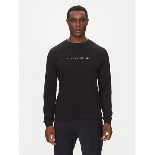 Tommy Hilfiger Bluza UM0UM03346 Czarny Regular Fit ze sklepu MODIVO w kategorii Bluzy męskie - zdjęcie 182723463