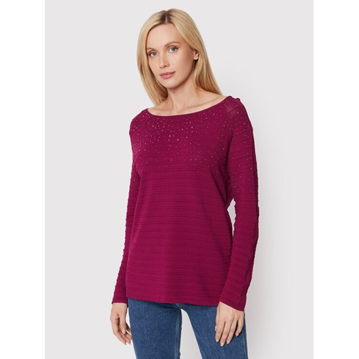 Joseph Ribkoff Sweter 223955 Fioletowy Regular Fit ze sklepu MODIVO w kategorii Swetry damskie - zdjęcie 182723484
