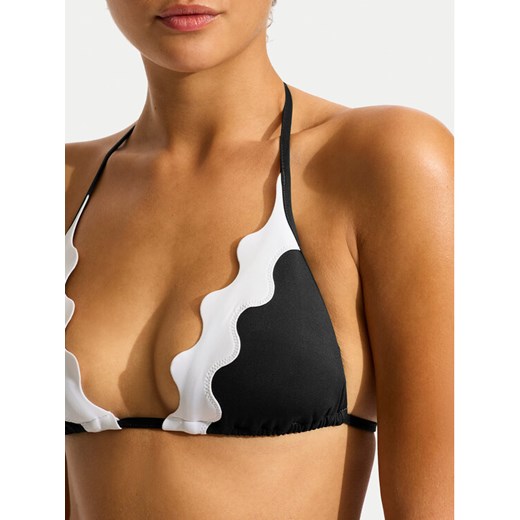 Seafolly Góra od bikini 31437-717 Czarny ze sklepu MODIVO w kategorii Stroje kąpielowe - zdjęcie 182723501