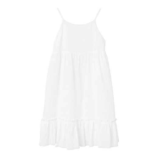 NAME IT Sukienka letnia 13227423 Biały Regular Fit ze sklepu MODIVO w kategorii Sukienki dziewczęce - zdjęcie 182723570
