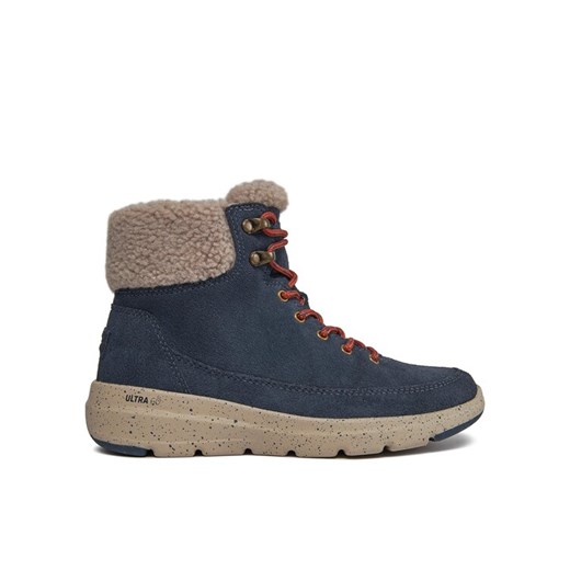 Skechers Trapery Glacial Ultra Woodsy 144175/NVY Niebieski Skechers 36 MODIVO
