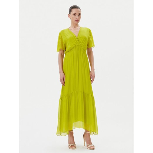 Haveone Sukienka letnia AFF-N006 Zielony Loose Fit ze sklepu MODIVO w kategorii Sukienki - zdjęcie 182723603