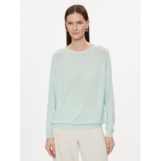 Kontatto Sweter 3M2020C Zielony Regular Fit ze sklepu MODIVO w kategorii Swetry damskie - zdjęcie 182723732