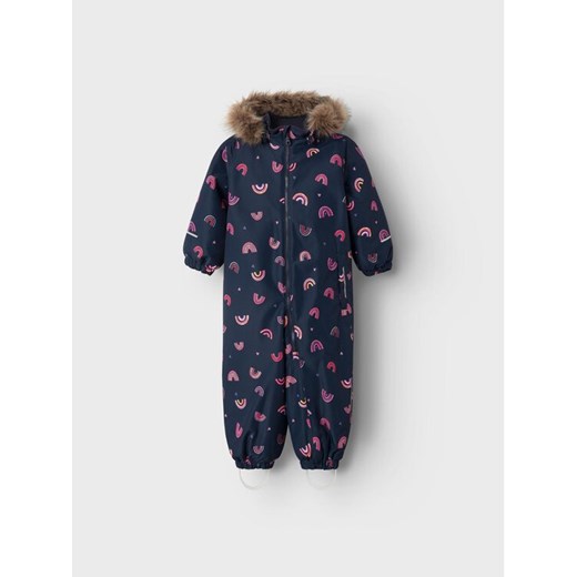 NAME IT Kombinezon zimowy 13216426 Granatowy Regular Fit ze sklepu MODIVO w kategorii Kombinezony i kurtki - zdjęcie 182723753