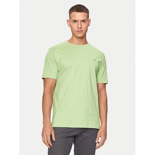Gant T-Shirt Shield 2003184 Zielony Regular Fit ze sklepu MODIVO w kategorii T-shirty męskie - zdjęcie 182723801