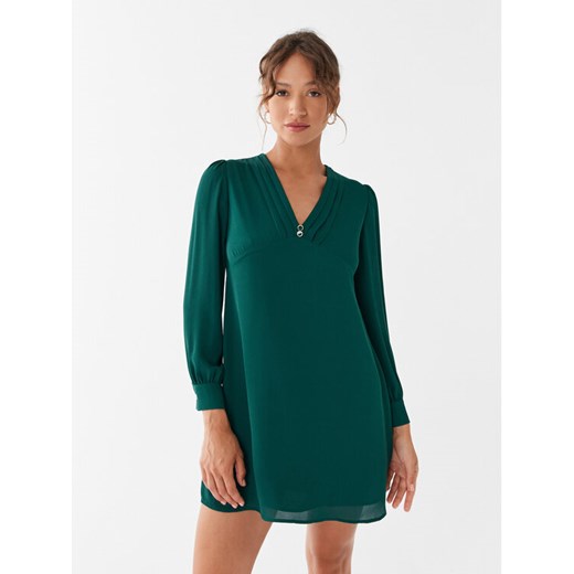 Liu Jo Sukienka codzienna MF3322 T0414 Zielony Regular Fit ze sklepu MODIVO w kategorii Sukienki - zdjęcie 182723802