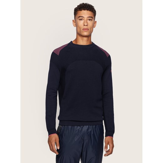 Boss Sweter Rowin 50427754 Granatowy Regular Fit S MODIVO