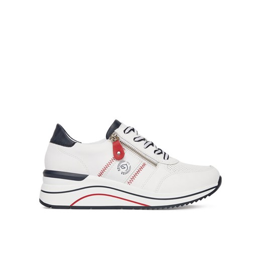 Remonte Sneakersy D0T04-81 Biały ze sklepu MODIVO w kategorii Buty sportowe damskie - zdjęcie 182723863