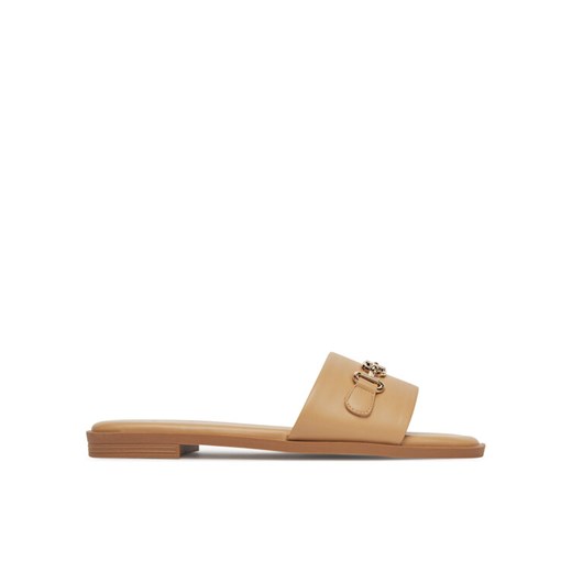 Nine West Klapki 678322-84 Beżowy ze sklepu MODIVO w kategorii Klapki damskie - zdjęcie 182723873