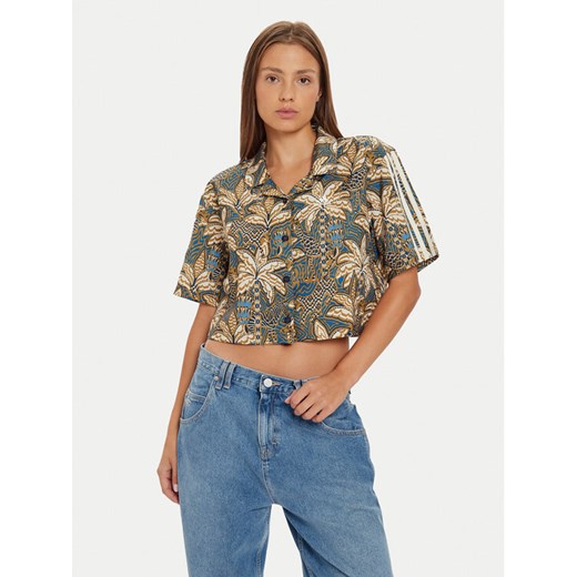 adidas Koszula FARM Rio IW5184 Kolorowy Loose Fit ze sklepu MODIVO w kategorii Koszule damskie - zdjęcie 182723890