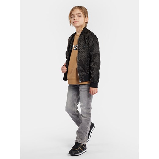 Boss Jeansy J50688 S Szary Regular Fit ze sklepu MODIVO w kategorii Spodnie chłopięce - zdjęcie 182723920