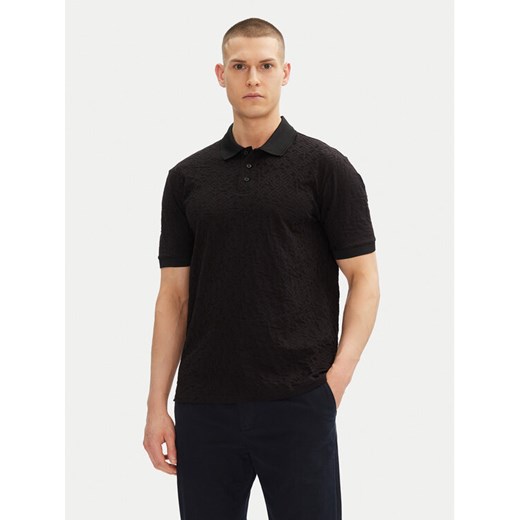 Armani Exchange Polo XM000477 AF10337 FC013 Czarny Regular Fit ze sklepu MODIVO w kategorii T-shirty męskie - zdjęcie 182723940