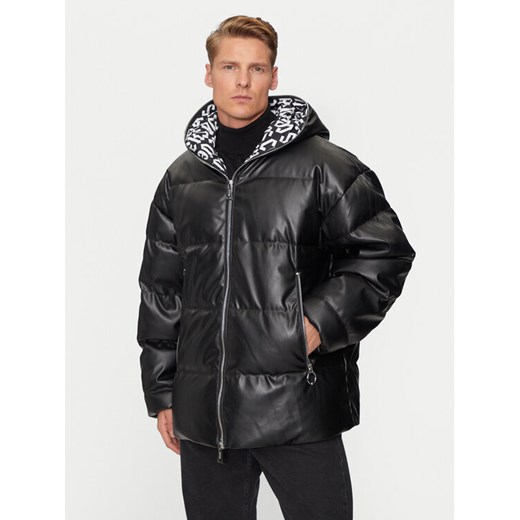 Versace Jeans Couture Kurtka puchowa 77GAU421 Czarny Loose Fit ze sklepu MODIVO w kategorii Kurtki męskie - zdjęcie 182723954