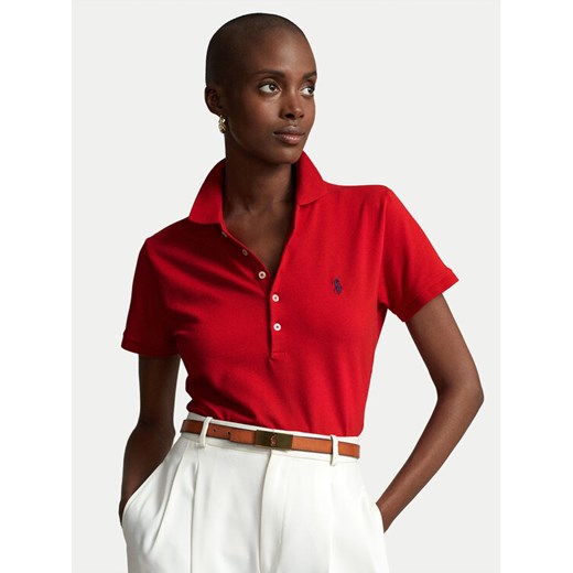 Polo Ralph Lauren Polo 211870245004 Czerwony Slim Fit Polo Ralph Lauren S MODIVO