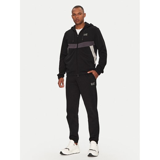 EA7 Emporio Armani Dres 7M000283 AF12660 UC001 Czarny Regular Fit ze sklepu MODIVO w kategorii Dresy męskie - zdjęcie 182724043