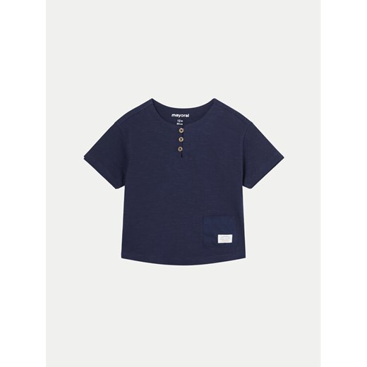 Mayoral T-Shirt 01016 Granatowy Regular Fit ze sklepu MODIVO w kategorii T-shirty chłopięce - zdjęcie 182724050