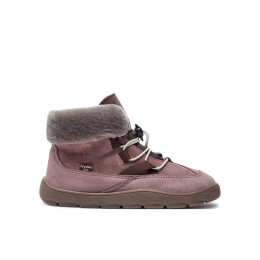 Froddo Trzewiki Zeru Tex Cosy Barefoot G3110258-4 S Różowy ze sklepu MODIVO w kategorii Buty zimowe dziecięce - zdjęcie 182724054