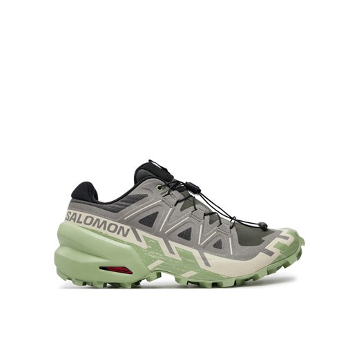 Salomon Buty do biegania Speedcross 6 L47582000 Szary ze sklepu MODIVO w kategorii Buty sportowe damskie - zdjęcie 182724091