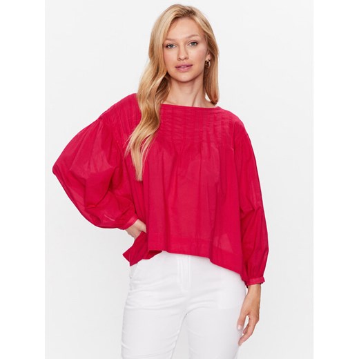 Sisley Bluzka 5HO1LQ040 Różowy Regular Fit ze sklepu MODIVO w kategorii Bluzki damskie - zdjęcie 182724144