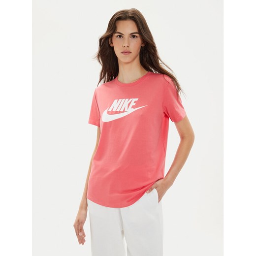 Nike T-Shirt DX7906 Różowy Regular Fit ze sklepu MODIVO w kategorii Bluzki damskie - zdjęcie 182724204