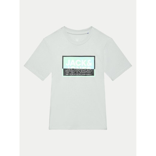Jack&Jones Junior T-Shirt Jcologan 12259922 Szary Regular Fit ze sklepu MODIVO w kategorii T-shirty chłopięce - zdjęcie 182724324