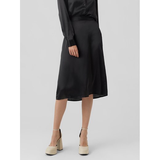 Vero Moda Spódnica trapezowa Noa 10274397 Czarny Regular Fit ze sklepu MODIVO w kategorii Spódnice - zdjęcie 182724434