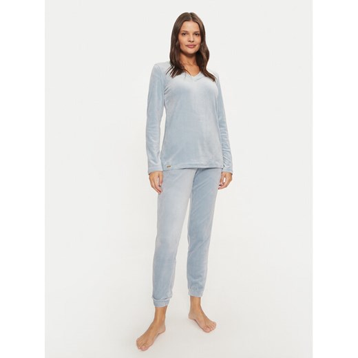 Selmark Piżama P8373 Błękitny Regular Fit ze sklepu MODIVO w kategorii Piżamy damskie - zdjęcie 182724450