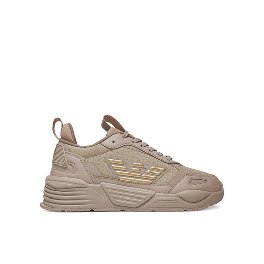 EA7 Emporio Armani Sneakersy X8X221 XK437 R977 Brązowy ze sklepu MODIVO w kategorii Buty sportowe damskie - zdjęcie 182724491