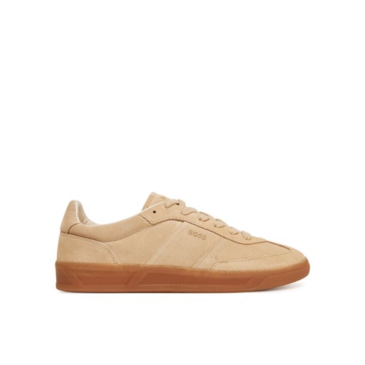 BOSS Sneakersy Brenta 50536645 Beżowy ze sklepu MODIVO w kategorii Buty sportowe damskie - zdjęcie 182724520