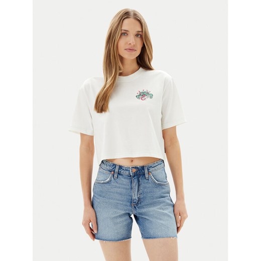 Volcom T-Shirt Alix 1 B3512505 Biały Boxy Fit ze sklepu MODIVO w kategorii Bluzki damskie - zdjęcie 182724541