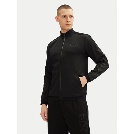 EA7 Emporio Armani Bluza 7M000307 AF13526 UC001 Czarny Regular Fit ze sklepu MODIVO w kategorii Bluzy męskie - zdjęcie 182724550