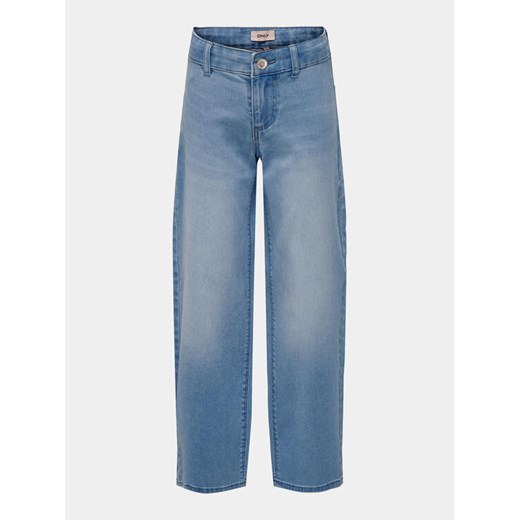 Kids ONLY Jeansy Sylvie 15312975 Niebieski Wide Leg ze sklepu MODIVO w kategorii Spodnie dziewczęce - zdjęcie 182724551