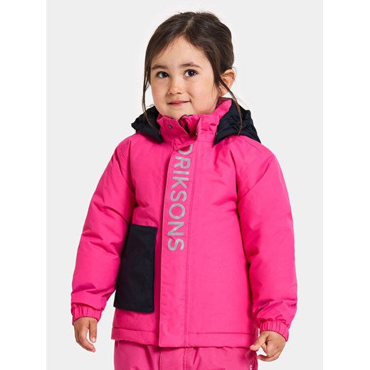 Didriksons Kurtka zimowa Rio Kids Jkt 2 504971 Różowy ze sklepu MODIVO w kategorii Kurtki dziewczęce - zdjęcie 182724571