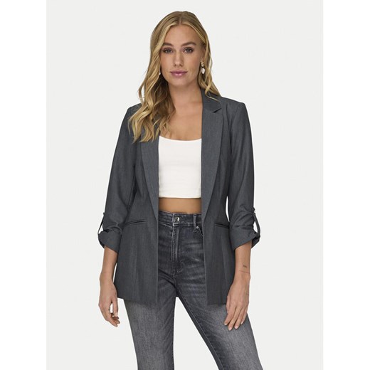 ONLY Marynarka Kayle 15218743 Szary Regular Fit ze sklepu MODIVO w kategorii Marynarki damskie - zdjęcie 182724591