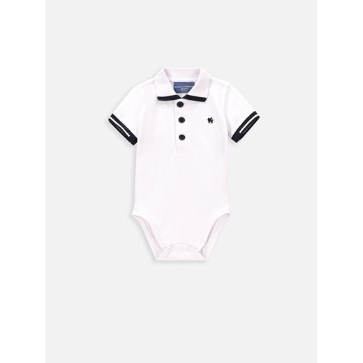 Coccodrillo Body dziecięce WC4112503EBB Biały ze sklepu MODIVO w kategorii Body niemowlęce - zdjęcie 182724681