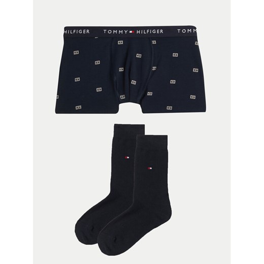 Tommy Hilfiger Komplet bielizny UB0UB00568 Granatowy ze sklepu MODIVO w kategorii Majtki dziecięce - zdjęcie 182724722