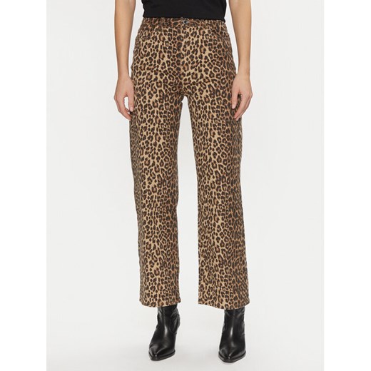 Vero Moda Jeansy Tessa 10330128 Brązowy Wide Leg ze sklepu MODIVO w kategorii Jeansy damskie - zdjęcie 182724732