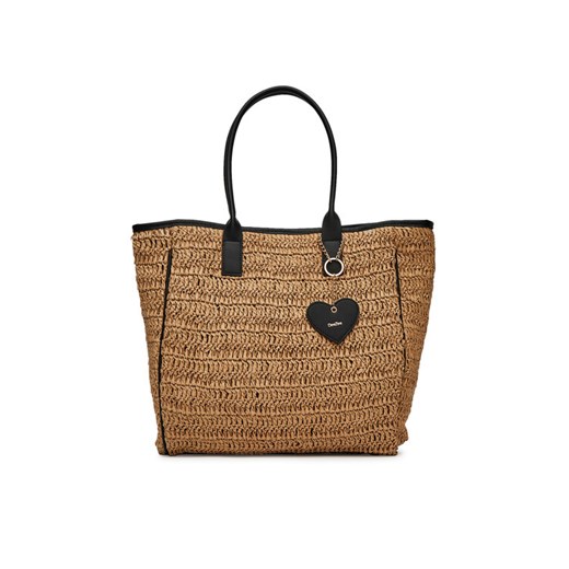 DeeZee Torebka DZE-L-004-07 Brązowy ze sklepu MODIVO w kategorii Torby Shopper bag - zdjęcie 182724750