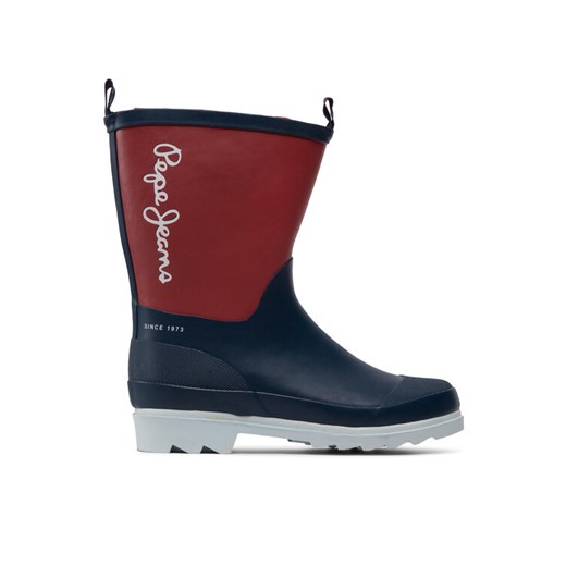Pepe Jeans Kalosze Storm Basic PBS50097 Granatowy ze sklepu MODIVO w kategorii Kalosze dziecięce - zdjęcie 182724760