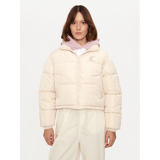 Karl Kani Kurtka zimowa 61760004 Beżowy Loose Fit ze sklepu MODIVO w kategorii Kurtki damskie - zdjęcie 182724774