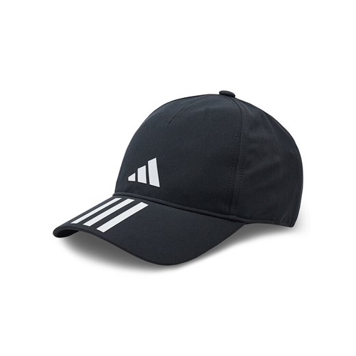 adidas Czapka z daszkiem 3-Stripes AEROREADY Running Training Baseball Cap IC6520 Czarny ze sklepu MODIVO w kategorii Czapki z daszkiem męskie - zdjęcie 182724801