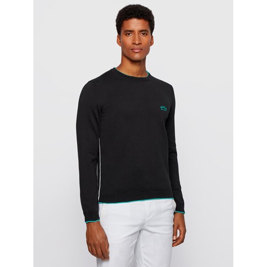 Boss Sweter Riston 50440679 Czarny Regular Fit XL MODIVO