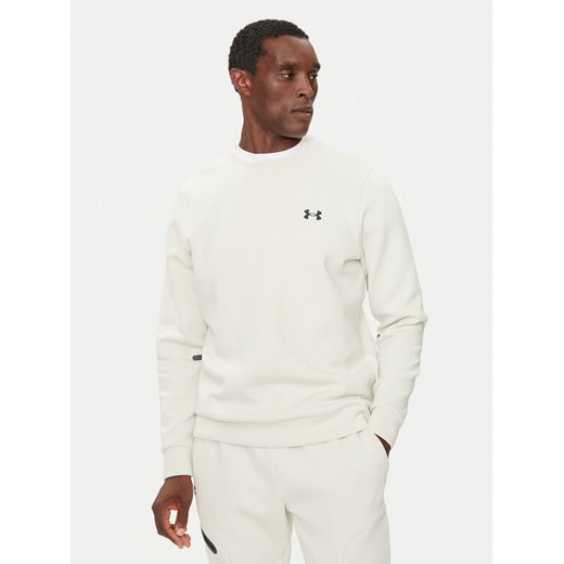 Under Armour Bluza UA Unstoppable 1389351 Écru Loose Fit ze sklepu MODIVO w kategorii Bluzy męskie - zdjęcie 182724904