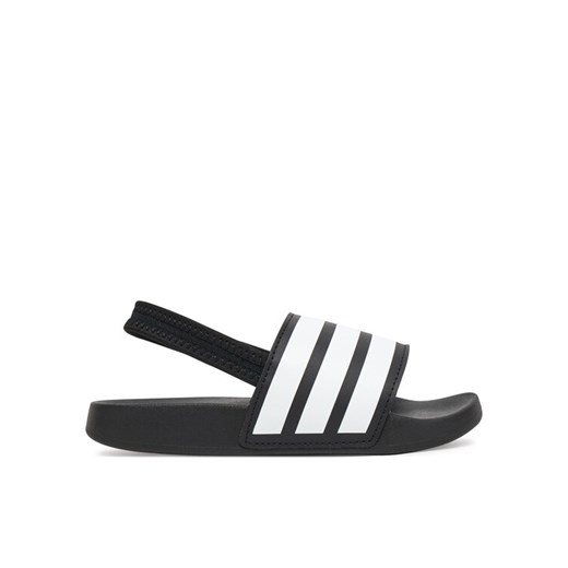 adidas Sandały adilette Estrap JR5328 Czarny ze sklepu MODIVO w kategorii Sandały dziecięce - zdjęcie 182724911